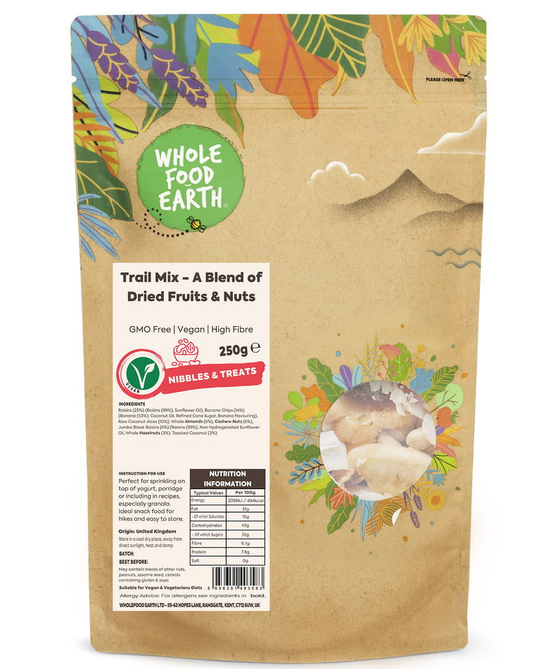Trail Mix - A Blend of Dried Fruits & Nuts