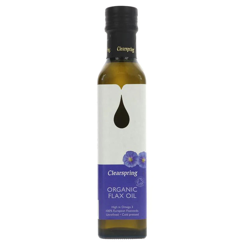 Organic Flax Oil – 250ml - Clearspring