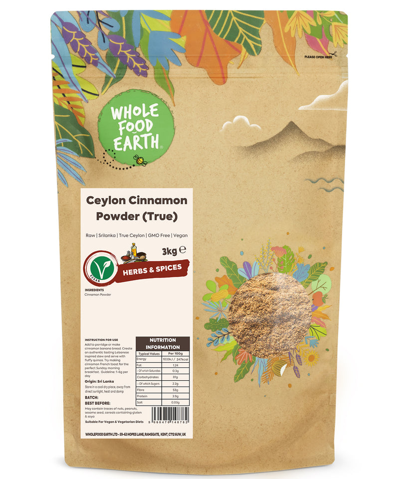 Ceylon Cinnamon Powder (True)