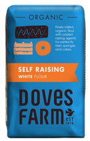 Organic Doves Farm Self Raising White Flour - 1kg