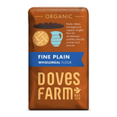 Organic Fine Wholemeal Plain - 1kg - Doves Farm