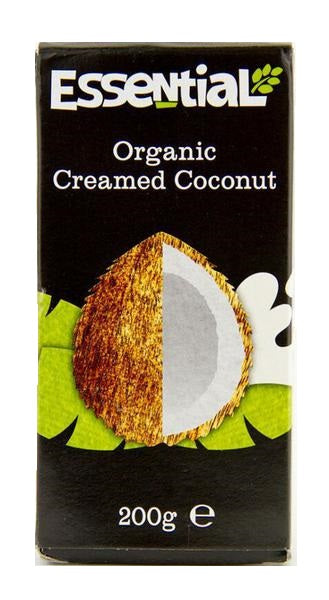Organic Creamed Coconut - 200g - Essential
