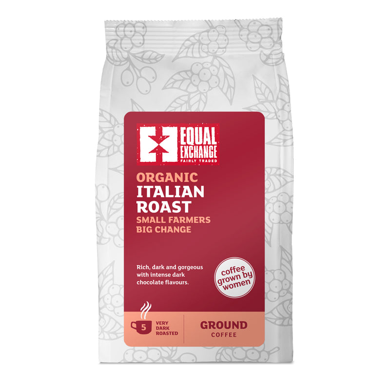 Organic Italian Roast Ground Coffee - Equal Exchange -227g