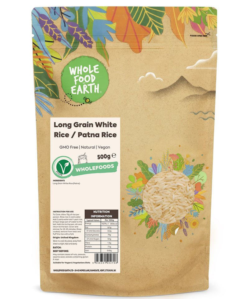 Long Grain White Rice / Patna Rice