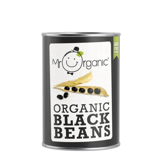 Organic Black Beans - Mr Organic - 400g