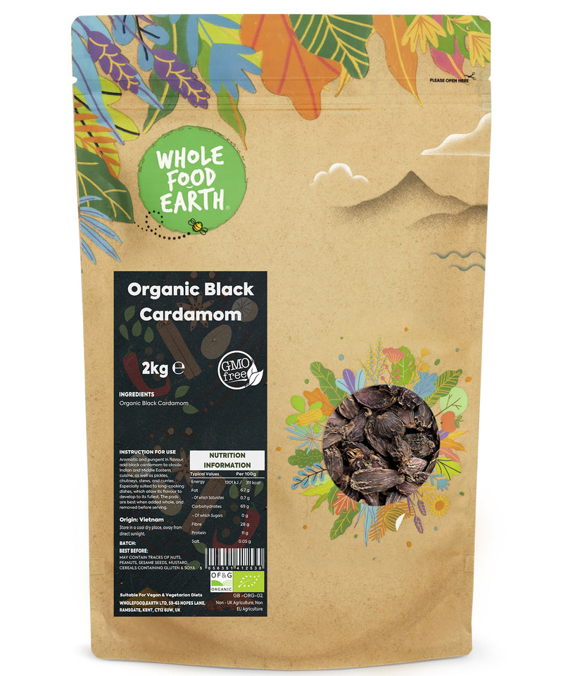 Organic Black Cardamom