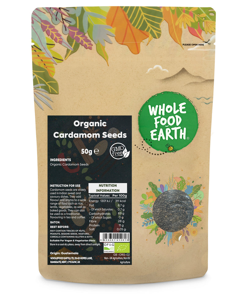 Organic Black Cardamom Seeds