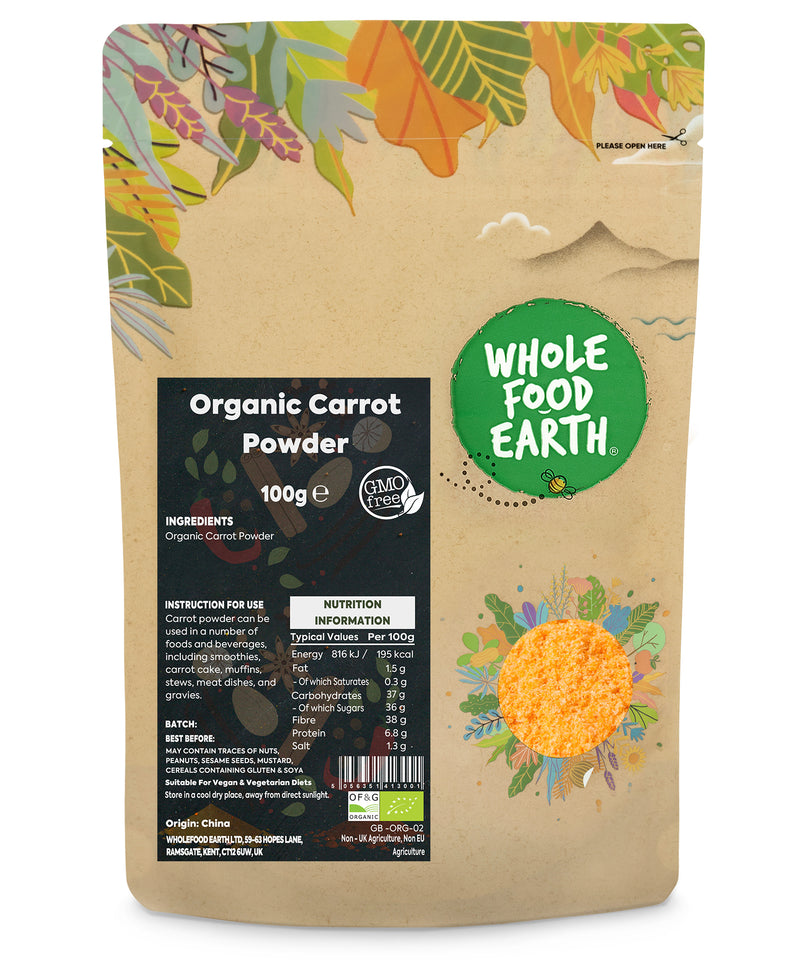 Organic Carrot Powder