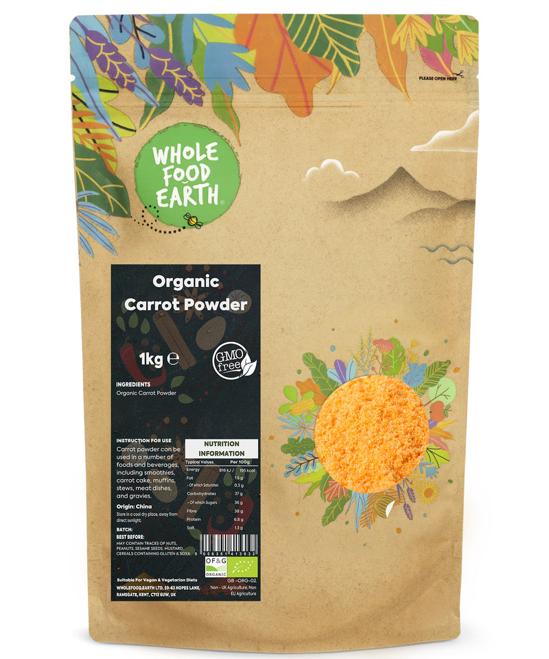 Organic Carrot Powder