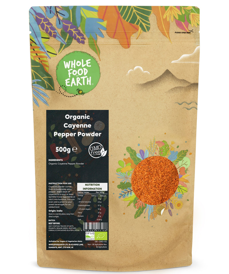 Organic Cayenne Pepper Powder