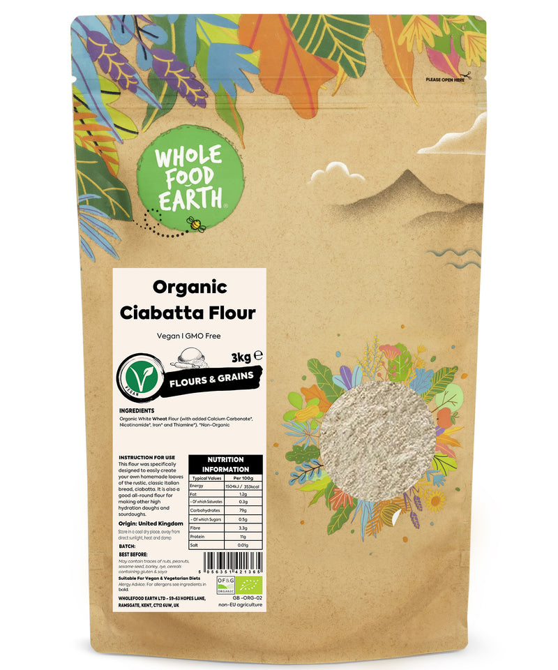 Organic Ciabatta Flour