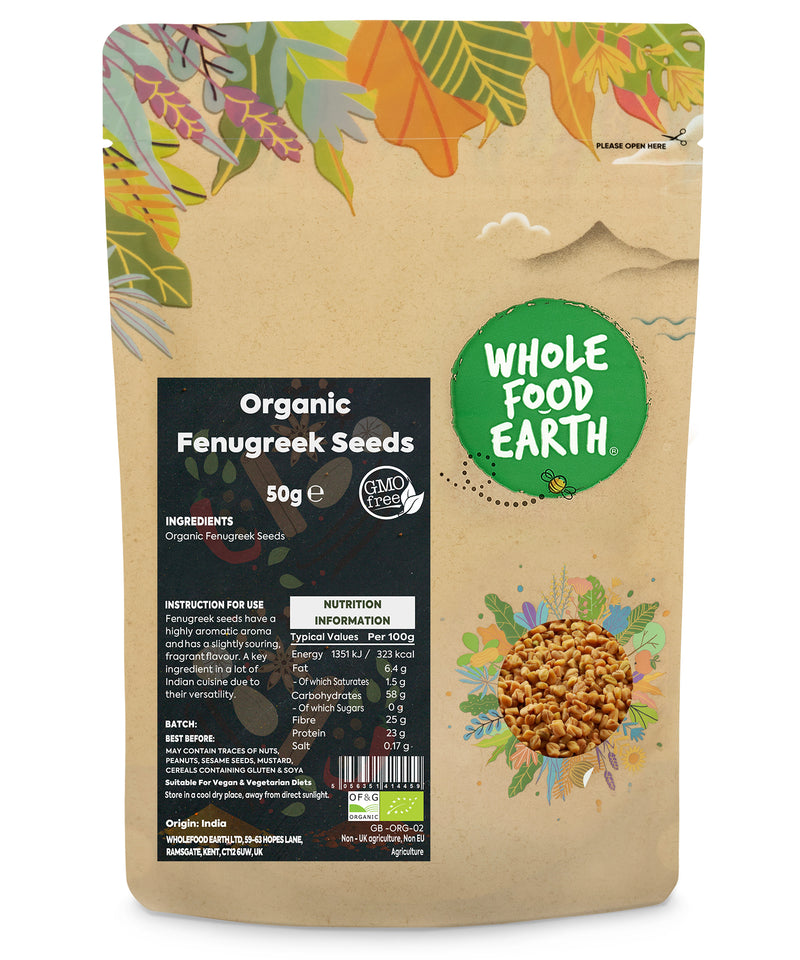 Organic Fenugreek Seeds Whole