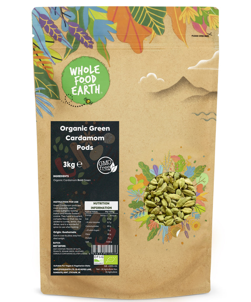 Organic Green Cardamom Pods