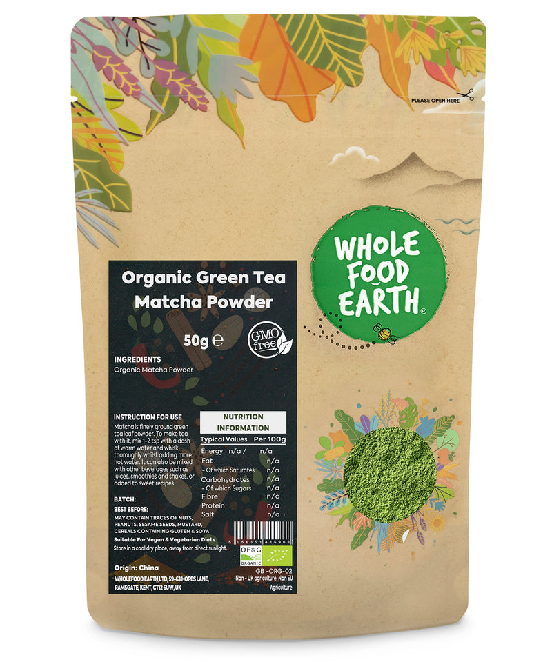 Organic Green Tea Matcha Powder