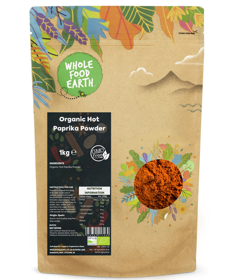 Organic Hot Paprika Powder