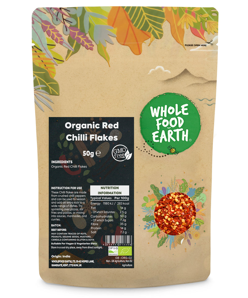 Organic Red Chilli Flakes