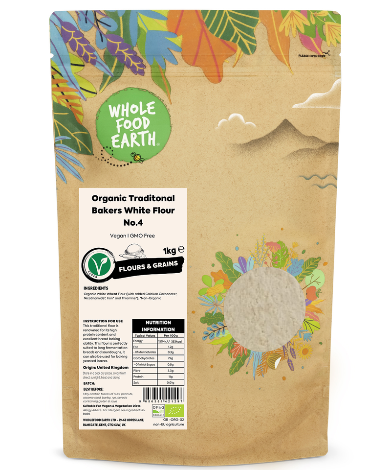 Organic Traditional Bakers White Flour No.4