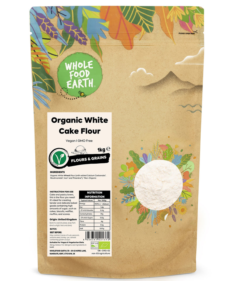 Organic White Cake Flour