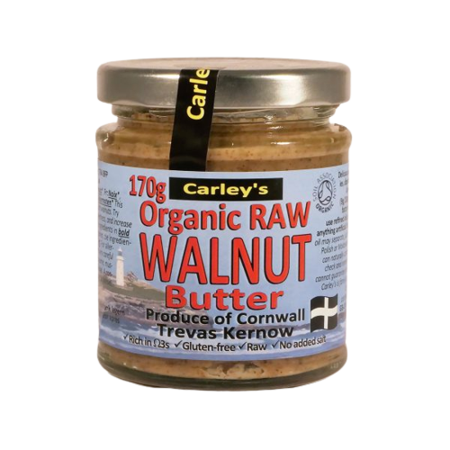 Organic Raw Walnut Butter - Carley's - 170g