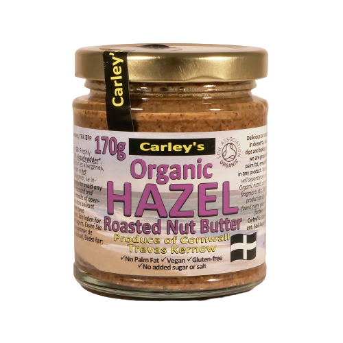 Organic Roasted Hazel Nut Butter - Carley's - 170g