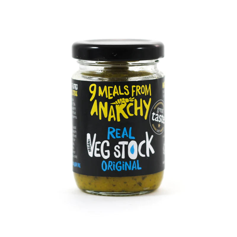 Real Vegetable Stock Original - 105g - 9 Meals from Anarchy
