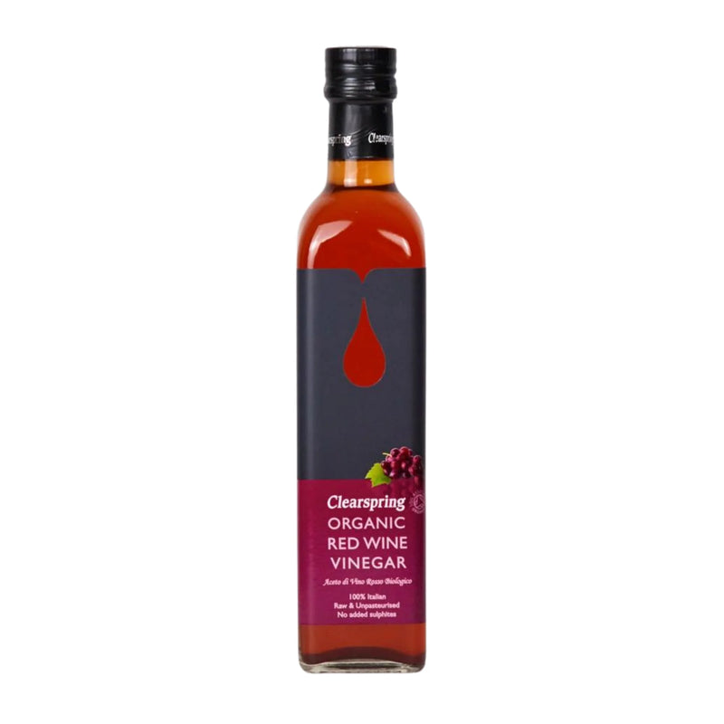 Organic Red Wine Vinegar – 500ml - Clearspring