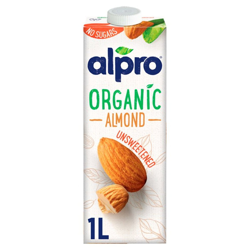 Organic Almond No Sugars - 1L - Alpro