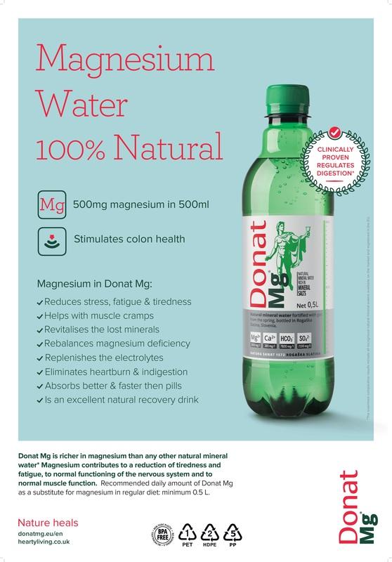 Donat Mg: Magnesium Water - Naturally Sparkling & Rich in Magnesium - Wholefood Earth®