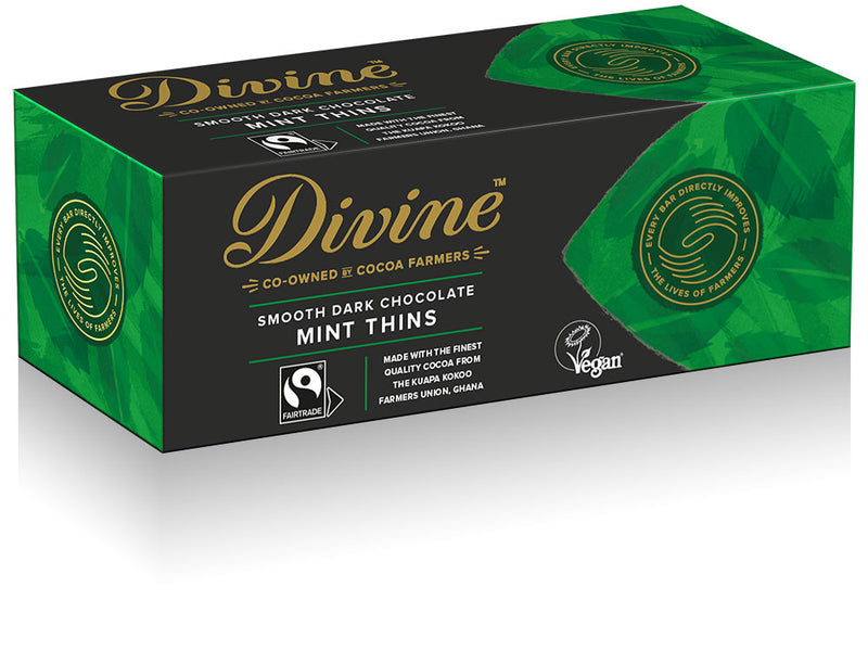 Dark Chocolate After Dinner Mint Thins - 200g - Divine