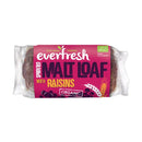 Organic Malt Loaf with Raisins - 330g - Everfresh