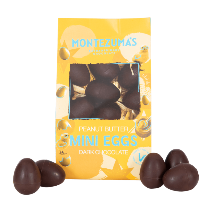 Montezuma's Dark Chocolate Peanut Butter Mini Eggs - 150g