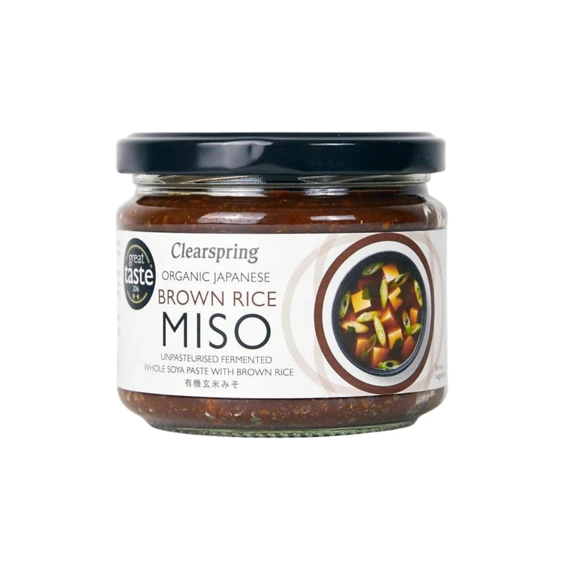 Organic Brown Rice Miso Paste - 300g - Clearspring