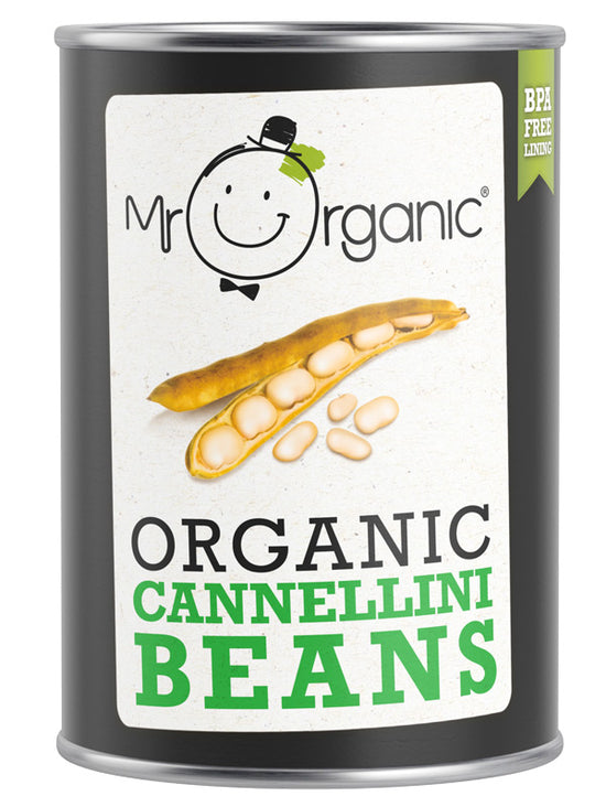Organic Cannellini Beans - Mr Organic 400g