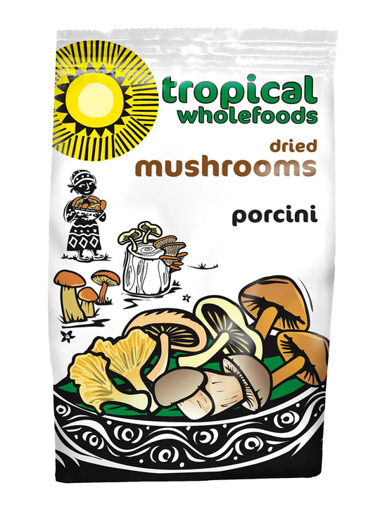 Dried Porcini Mushrooms - 30g - Tropical Wholefoods