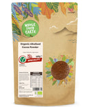 Organic Alkalised Cocoa Powder | Vegan | High Fibre | High Protein - Wholefood Earth® - 5060470148874