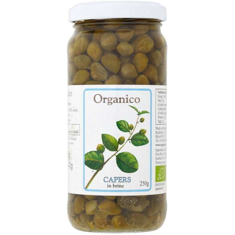 Organic Capers in Brine - 250g - Organico