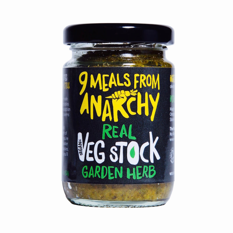 Real Veg Stock Garden Herb - 105g - 9 Meals From Anarchy