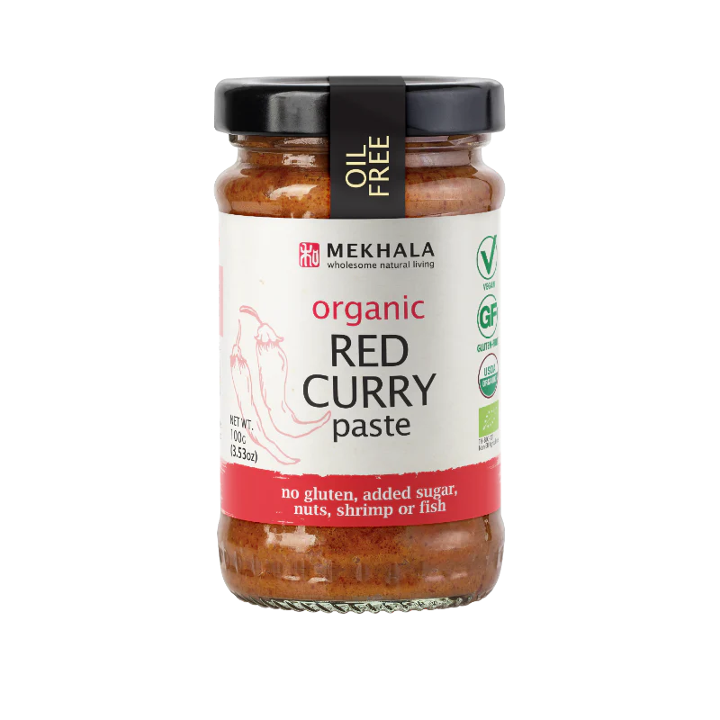 Organic Red Curry Paste - Mekhala - 100g