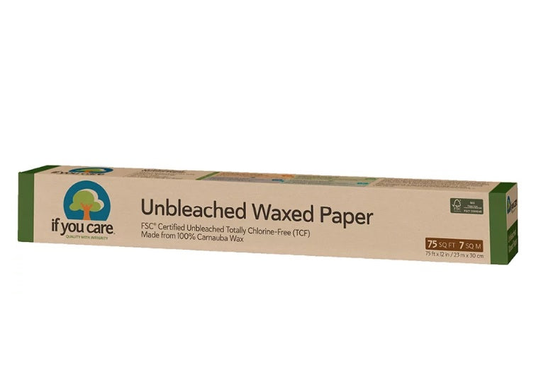 Unbleached Wax Paper - 23m - If You Care