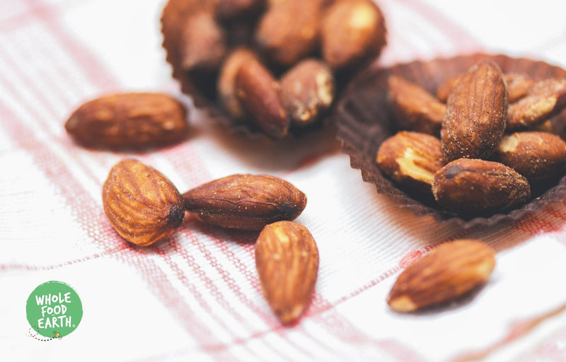 Wholefood Earth: Baked & Salted Almonds | GMO Free | Vegan | Dairy Free | No Added Sugar - Wholefood Earth® - 5056351405341