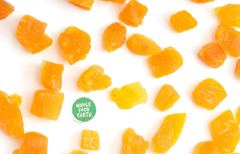 Wholefood Earth: Chopped Apricots | GMO Free | Vegan | Dairy Free | No Added Sugar - Wholefood Earth® - 5056351400056