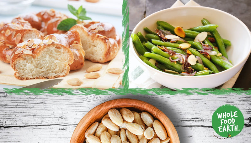 Wholefood Earth: Organic Blanched Almonds | Raw | GMO Free - Wholefood Earth®