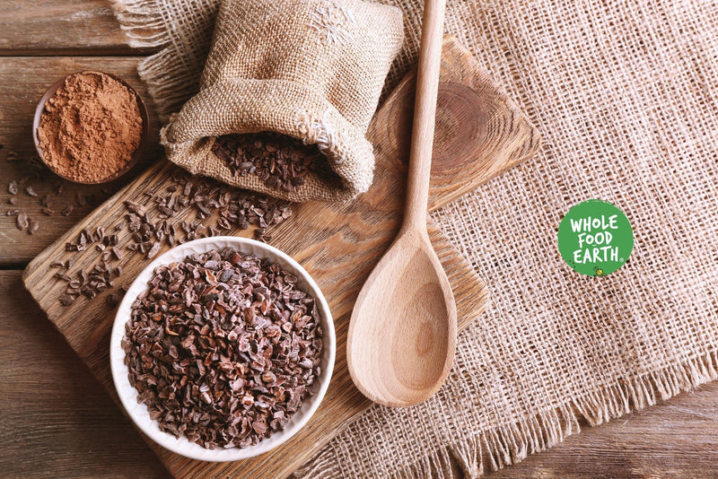 Wholefood Earth: Organic Cacao Nibs | Raw | Vegan | GMO Free | Peru - Wholefood Earth®