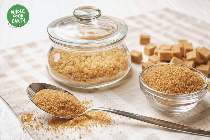 Wholefood Earth: Organic Golden Cane Sugar | Raw | Unrefined | Vegan | GMO Free - Wholefood Earth®