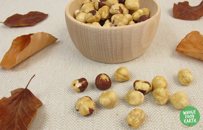 Wholefood Earth: Roasted Whole Hazel Nuts | GMO Free | Vegan | Dairy Free | No Added Sugar - Wholefood Earth® - 5056351406058
