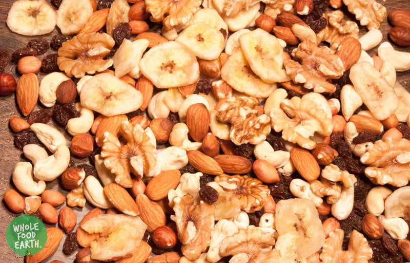 Wholefood Earth: Trail Mix (Fruits & Nuts) | GMO Free | Vegan | Dairy Free - Wholefood Earth® - 5056351403583