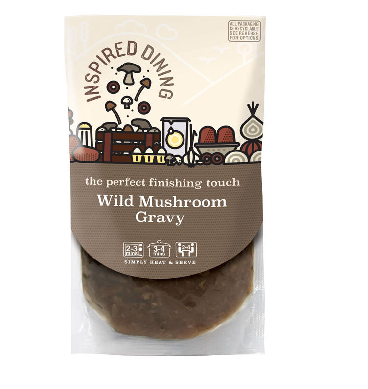 Wild Mushroom Gravy - 200g - Inspired Dining