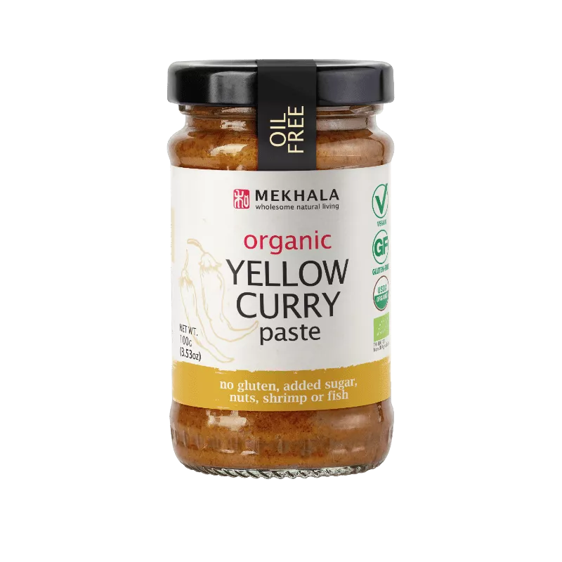 Organic Yellow Curry Paste - 100g - Mekhala